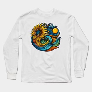 Sunflowers of the Cosmos Long Sleeve T-Shirt